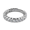 2.90CT Round Cut Diamond Wedding Band , picture number 1