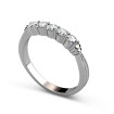 0.65CT Round Cut Diamond Wedding Band , picture number 0