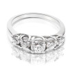 Round Cut 1.00CT Diamond Wedding Band , picture number 2
