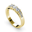 Diamond Wedding Band - 1.00CT Round Cut Diamonds , picture number 1