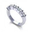 Diamond 0.80CT Round Cut Wedding Band , picture number 0