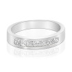 0.80CT Princess Cut Wedding Band , picture number 0