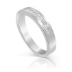 0.80CT Princess Cut Wedding Band , picture number 1