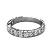 Diamond Wedding Band - 0.60CT Round Cut , picture number 2