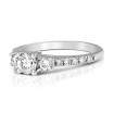 1.10CT Round Cut Diamonds Three Stone Ring , picture number 0