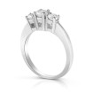 0.90CT Round Cut Diamonds Three Stone Ring , picture number 1
