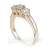 0.90CT Round Cut Diamonds Three Stone Ring , picture number 2