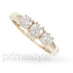 0.90CT Round Cut Diamonds Three Stone Ring , picture number 0