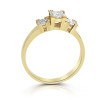 0.80CT Princess Cut Diamonds Three Stone Ring , picture number 1