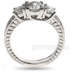 1.25CT Round Cut Diamonds Three Stone Ring , picture number 1