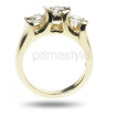1.15CT Round Cut Diamonds Three Stone Ring , picture number 2