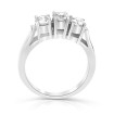 1.05CT Round Cut Diamonds Three Stone Ring , picture number 1