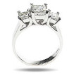 1.40CT Princess Cut Diamonds Three Stone Ring , picture number 0