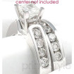 1.60CT Bridal Set with Princess and Round Cut Diamonds , picture number 2