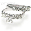 Princess and Round Cut Diamond Bridal Set - 1.40CT , picture number 2