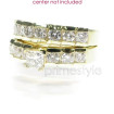 1.85CT Round Cut Diamonds Bridal Set , picture number 1