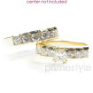 1.85CT Round Cut Diamonds Bridal Set , picture number 2