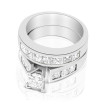 Engagement Ring and Wedding Band Bridal Set - 2.60CT Princess Cut Diamonds , picture number 2