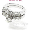 1.40CT Round Cut Diamonds Bridal Set , picture number 1