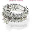 5.30CT Round Cut Diamonds Bridal Set , picture number 2
