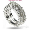 5.30CT Round Cut Diamonds Bridal Set , picture number 1