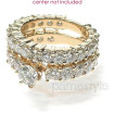 5.30CT Round Cut Diamonds Bridal Set , picture number 2