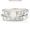 Engagement Ring and Wedding Band - 1.25CT Diamond Bridal Set , picture number 2