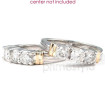 1.25CT Bridal Set with Round Cut Diamonds , picture number 1