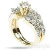 3.55CT Round Cut Diamonds Bridal Set , picture number 1