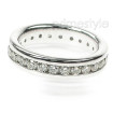 1.30CT Round Cut Diamonds Eternity Band , picture number 1