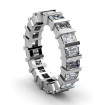 5.50CT Emerald Cut Diamonds Eternity Band , picture number 1
