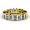 5.50CT Emerald Cut Diamonds Eternity Band , picture number 2