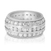 4.00CT Round Cut Diamonds Eternity Band , picture number 0