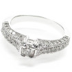 1.00CT Round Cut Diamonds Solitaire Ring , picture number 2