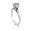 0.25CT Round Cut Diamond Solitaire Ring , picture number 1