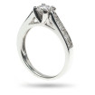 1.00CT Round Cut Diamonds Engagement Ring , picture number 1