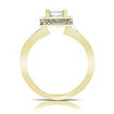 1.90CT Princess Cut Diamonds Engagement Ring , picture number 1