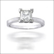 1.25CT Princess Cut Diamond Solitaire Ring , picture number 2