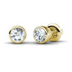 18KT Yellow Gold Diamond Stud Earrings with 0.50CT Total Weight , picture number 0