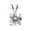 0.25CT Round Cut Diamond Solitaire Pendant , picture number 1