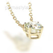 1.25CT Round Cut Diamond Solitaire Pendant , picture number 2