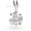 0.25CT Round Cut Diamond Solitaire Pendant , picture number 1
