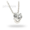 0.25CT Round Cut Diamond Solitaire Pendant , picture number 2