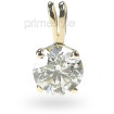 1.25CT Round Cut Diamond Solitaire Pendant , picture number 1