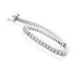 Princess Cut 3.80CT Diamonds Tennis Bracelet In 14KT , picture number 1