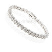 1.00CT Round Cut Diamond Tennis Bracelet , picture number 0