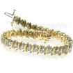 4.00CT Round Cut Diamond Tennis Bracelet , picture number 1