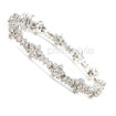 7.00CT Round Diamonds Cut and 14KT White Gold Bracelet , picture number 1