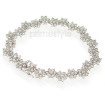 Diamonds Bracelet - 14KT White Gold and 5.20CT Round Cut Diamond , picture number 1