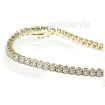 3.00CT Round Cut 14KT Yellow Gold Diamonds Tennis Bracelet , picture number 3